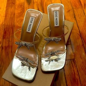 Steve Madden clear sandal